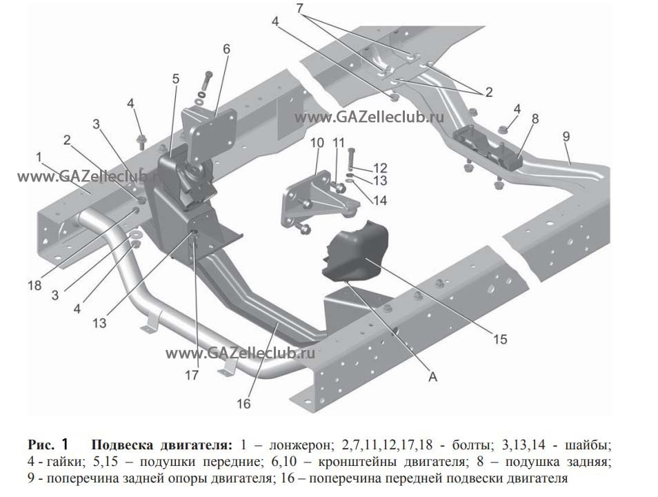 Подушка двигателя камминз 2.8