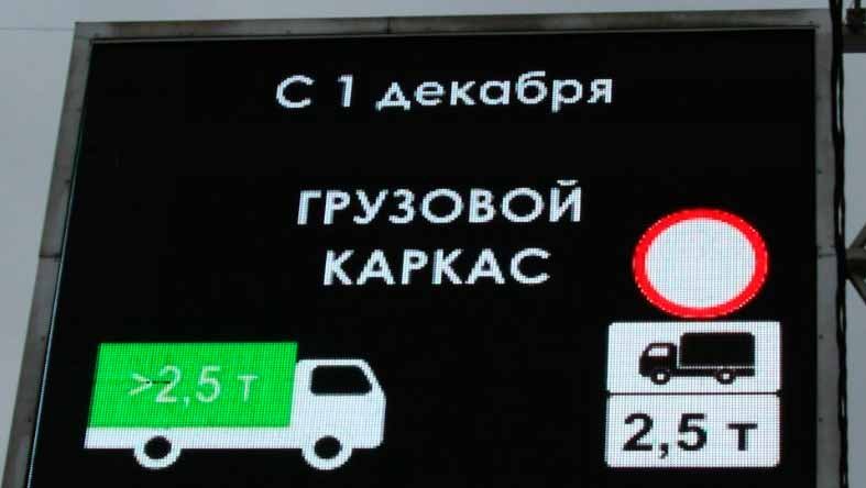 Грузовой каркас карта