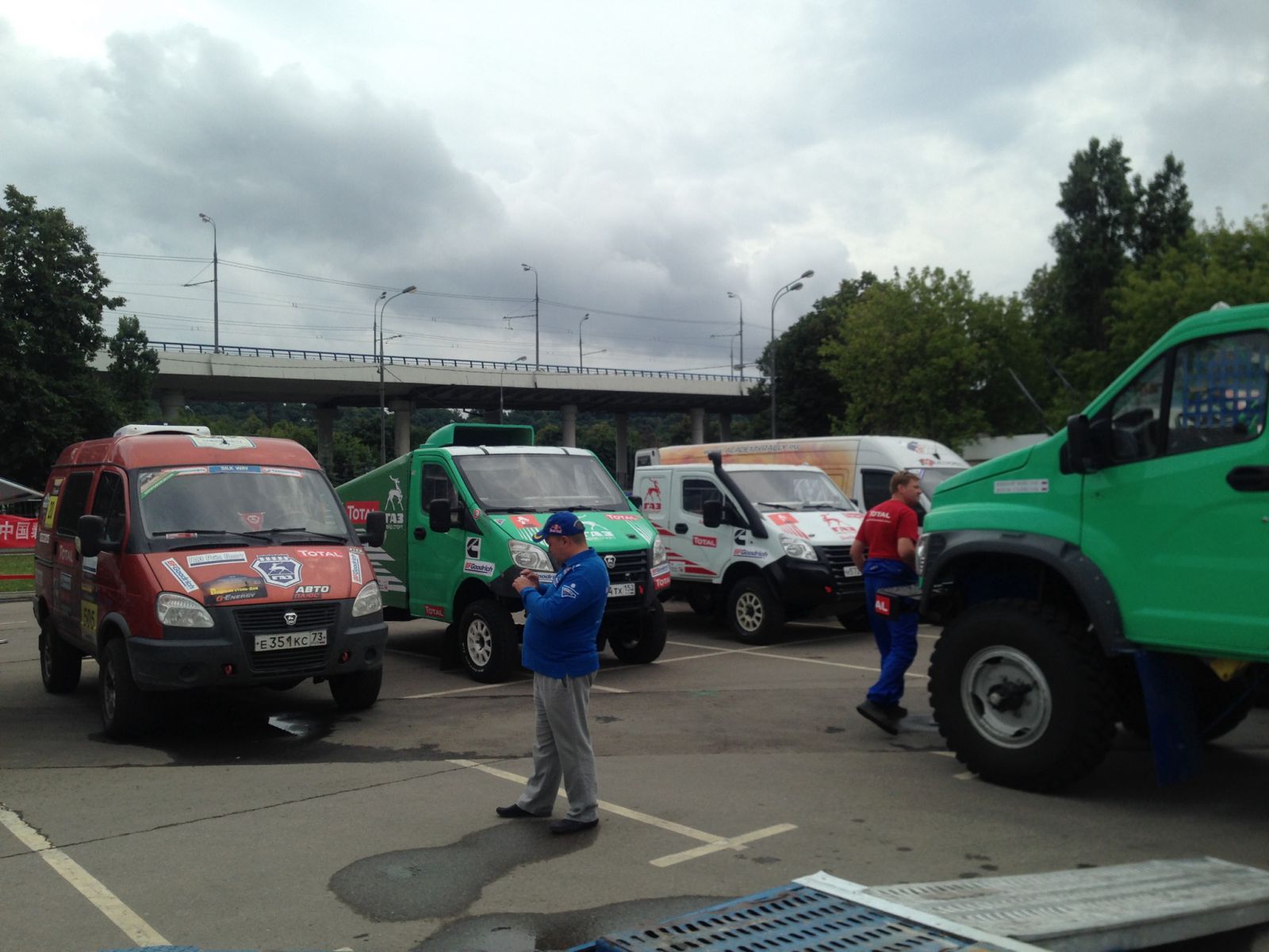 Знакомство с командой, Москва Лужники