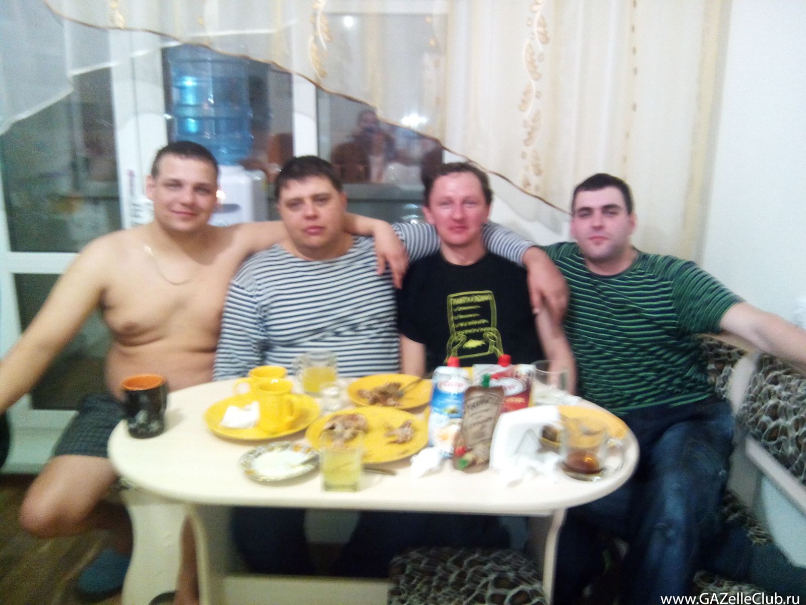 Посидели вечерок.