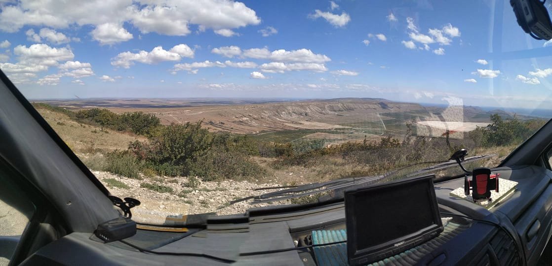 Коктебель. сентябрь 2021. Вид на гору Клементьева со смотровой площадки "Звездопад желаний"