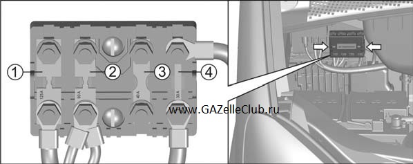 Предохранители газель некст