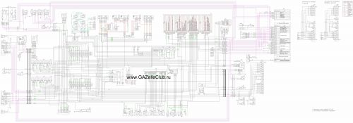 Электрическая схема газель бизнес с двигателем камминз