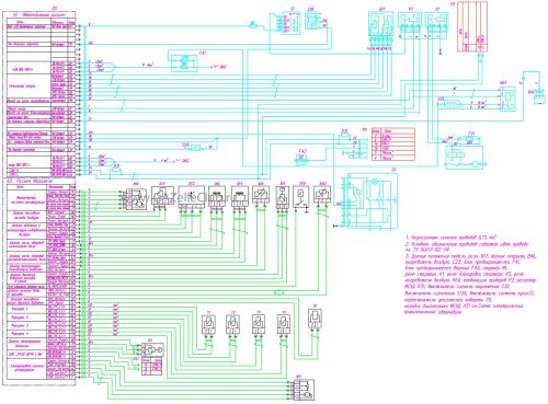 Схема электрическая управления двигателем ГАЗель, Соболь с дв. Cummins Евро-4